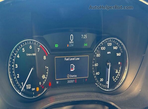 1GYKPCRS0NZ105757 2022 CADILLAC XT6 Black Vista del cuadro de instrumentos