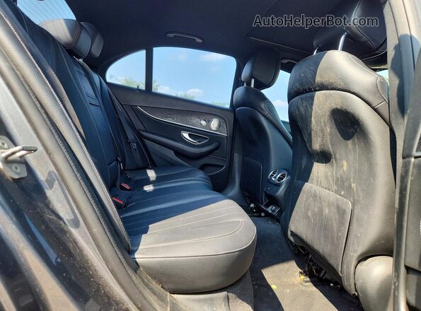 WDDZF4KB8HA146850 2017 MERCEDES-BENZ E Gray უკანა სალონის ხედი