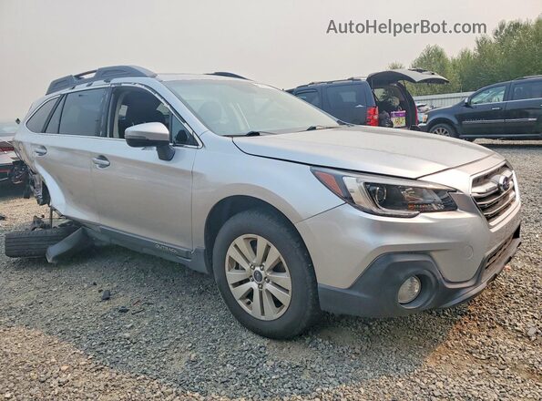 4S4BSAHC1K3291211 2019 SUBARU OUTBACK Серебряный Вид спереди
