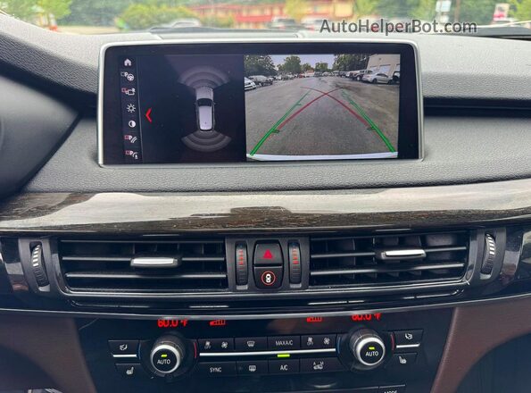 5UXKT0C55J0W02707 2018 BMW X5 White Вид наклейки з VIN-кодом
