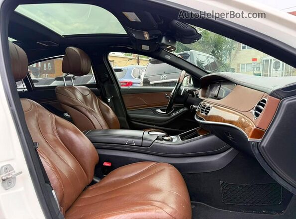 WDDUG8FB0HA304445 2017 MERCEDES-BENZ S Белый Вид щитка приборов