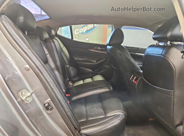 1N4AA6AP8JC402287 2018 NISSAN MAXIMA Gray Vista interior trasera