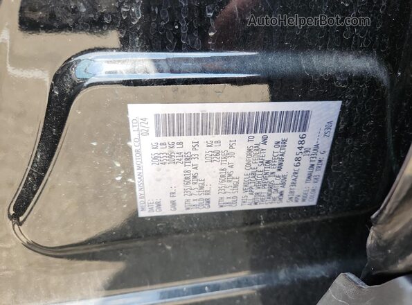 5N1BT3BA2RC685486 2024 NISSAN ROGUE Black 360 interior view