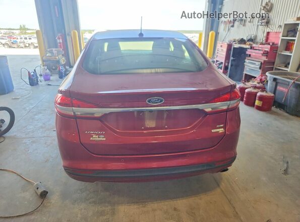 3FA6P0HD3HR257779 2017 FORD FUSION Maroon Vista interior delantera