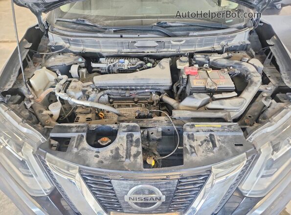 5N1AT2MV4HC820679 2017 NISSAN ROGUE Серый Вид наклейки с VIN-кодом