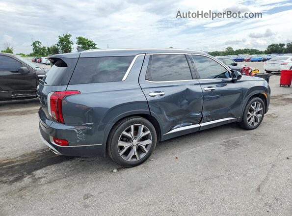 KM8R44HE5NU393797 2022 HYUNDAI PALISADE Gray წინა მარჯვენა