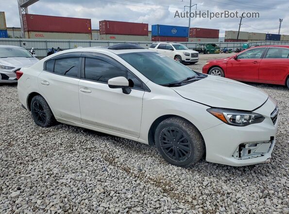 4S3GKAD67L3605441 2020 SUBARU IMPREZA White Вид спереду