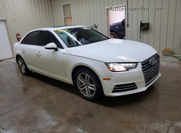 WAUGNAF40HN029073 2017 AUDI A4 White Widok z przodu