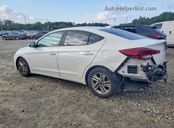 5NPD84LF6KH443230 2019 HYUNDAI ELANTRA White უკანა მარჯვენა