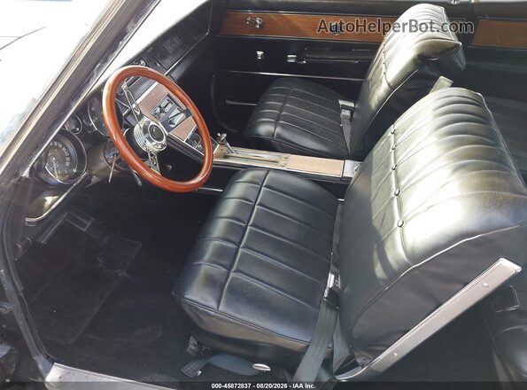 494475H917390 1970 BUICK RIVIERA Blue Front interior view
