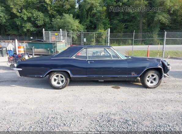 494475H917390 1970 BUICK RIVIERA Blue Rear interior view
