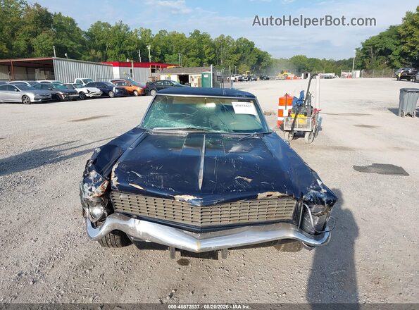 494475H917390 1970 BUICK RIVIERA Blue Instrument cluster view