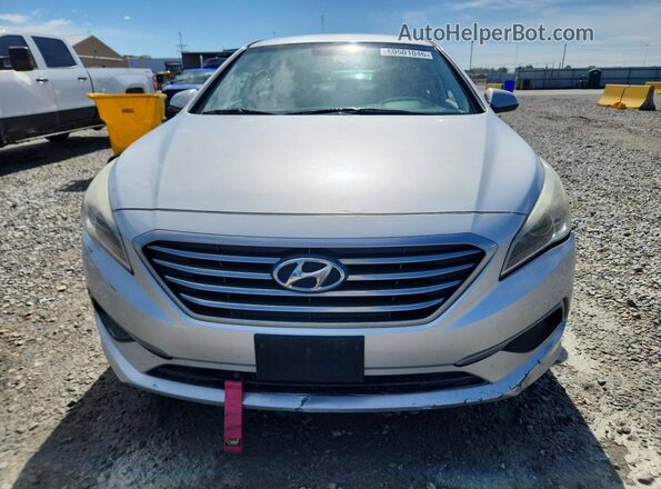 5NPE24AF9GH301518 2016 HYUNDAI SONATA Серебряный Вид сзади