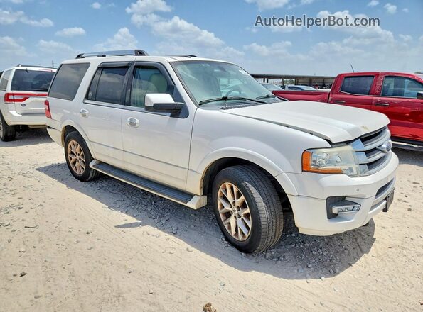 1FMJU2AT5GEF32706 2016 FORD EXPEDITION White Widok z przodu