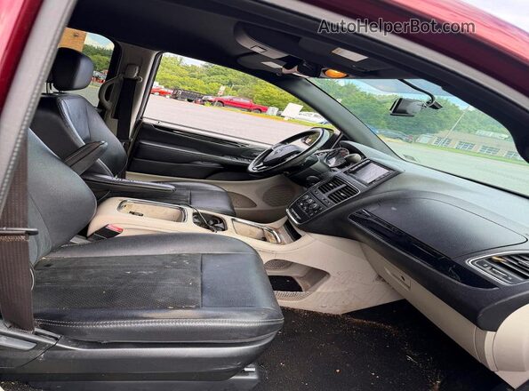 2C4RDGCG8HR761468 2017 DODGE GRAND Бордовый Вид сзади