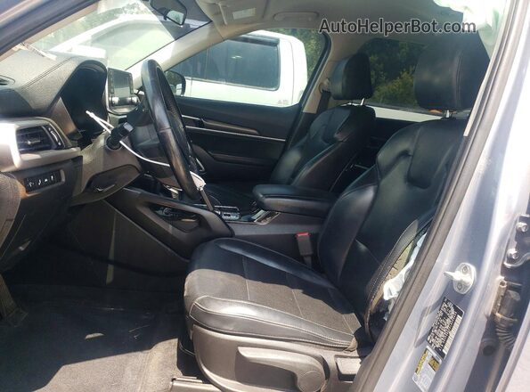 5XYP2DHC2LG009439 2020 KIA TELLURIDE Gray Widok deski rozdzielczej