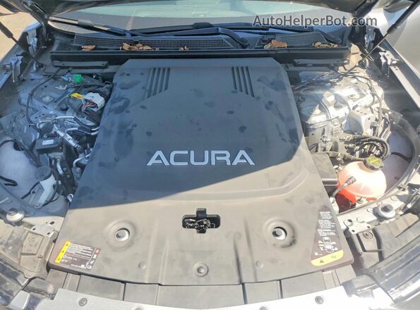 4W5KHNRL0RZ504944 2024 ACURA ZDX Silver Widok naklejki z numerem VIN