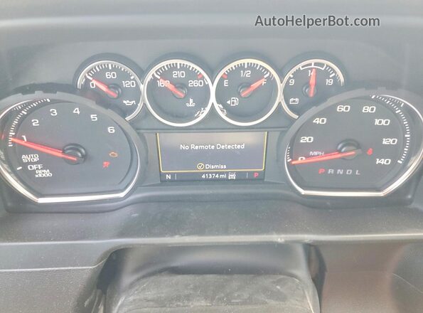 1GCUYFET7NZ164994 2022 CHEVROLET SILVERADO Gray Widok tylnych siedzeń