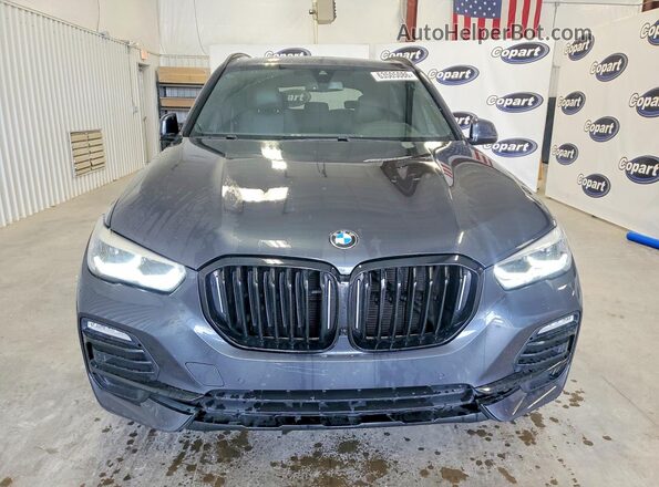 5UXCR6C58KLL10894 2019 BMW X5 Gray უკანა ხედი