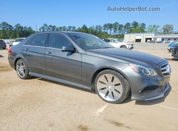 WDDHF5KBXGB218707 2016 MERCEDES-BENZ E Серый Вид спереди