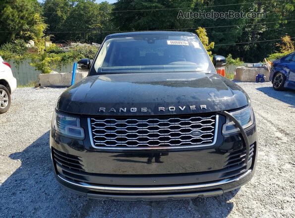 SALGS2SV2KA557639 2019 LAND ROVER RANGE ROVER Black Rear view