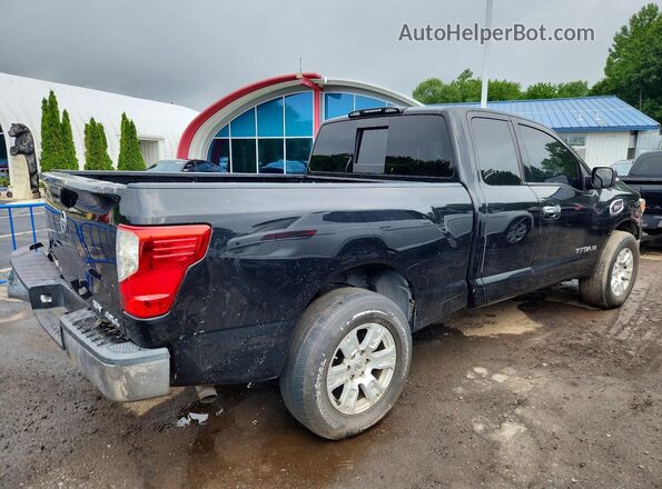 1N6AA1C82HN554077 2017 NISSAN TITAN Black Delantero derecho