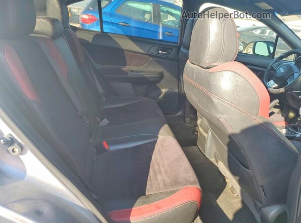 JF1VA2M69G9827827 2016 SUBARU WRX Silver Widok wnętrza z tyłu