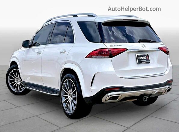 4JGFB5KB8MA435618 2021 MERCEDES-BENZ GLE White უკანა მარჯვენა