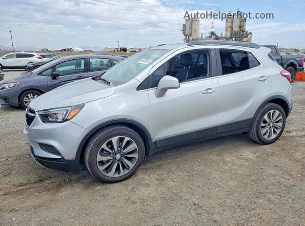 KL4CJASB4MB333739 2021 BUICK ENCORE Silver Rear left