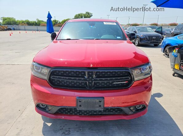 1C4RDHAG6JC302253 2018 DODGE DURANGO Red Widok z tyłu
