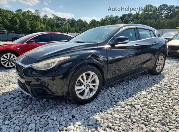 SJKCH5CP7JA059700 2018 INFINITI QX30 Black Задня ліва чверть