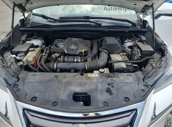 JTJYARBZXG2050044 2016 LEXUS NX White Widok naklejki z numerem VIN