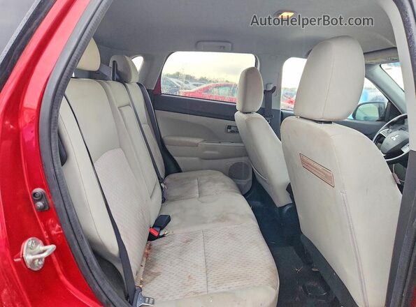 JA4AP3AU1HZ026871 2017 MITSUBISHI OUTLANDER Red Engine compartment view