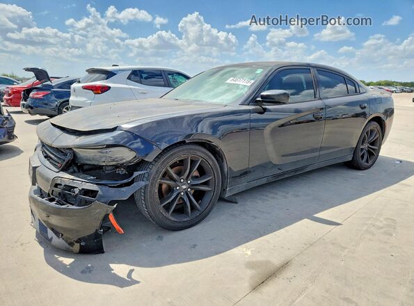 2C3CDXBG5JH218120 2018 DODGE CHARGER Black Задня ліва чверть