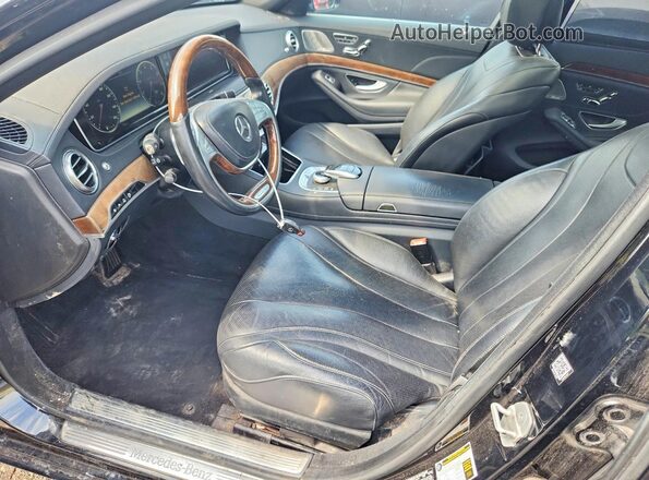 WDDUG8FB8GA239858 2016 MERCEDES-BENZ S-CLASS Black Dashboard view