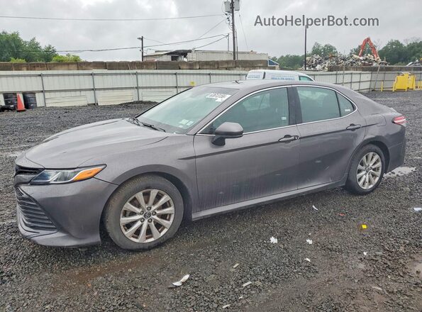 4T1B11HK5JU128340 2018 TOYOTA CAMRY Gray Հետևի ձախ