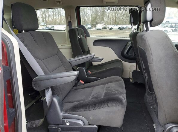 2C4RDGCG0GR179363 2016 DODGE CARAVAN Red Вид підкапотного простору