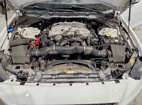 SAJAJ4BV4HCP10659 2017 JAGUAR XF Белый Вид подкапотного пространства