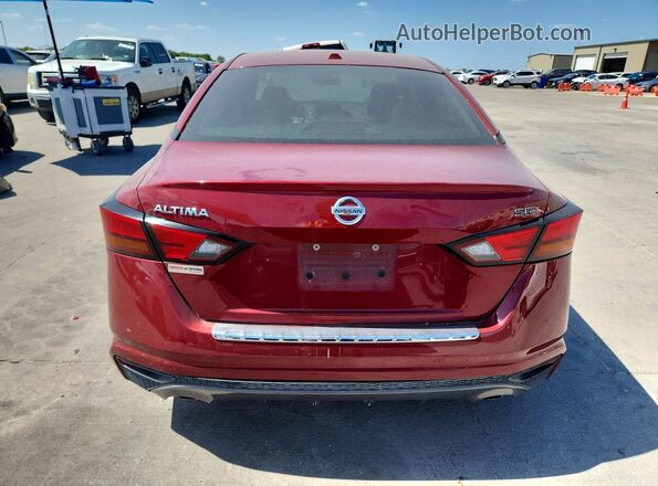 1N4BL4CV1KC190977 2019 NISSAN ALTIMA Red Widok wnętrza z przodu