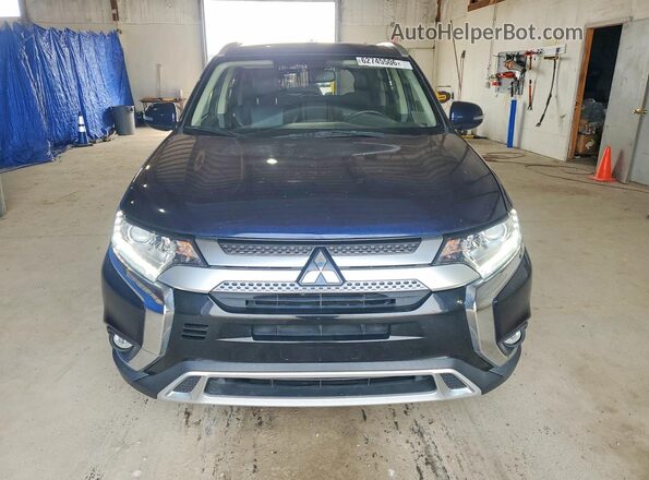 JA4AZ3A30LZ040755 2020 MITSUBISHI OUTLANDER Blue Rear view