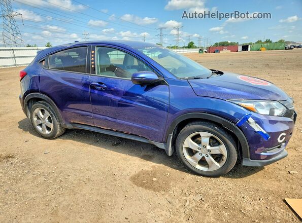 3CZRU5H50GM724748 2016 HONDA HR-V Blue Widok z przodu