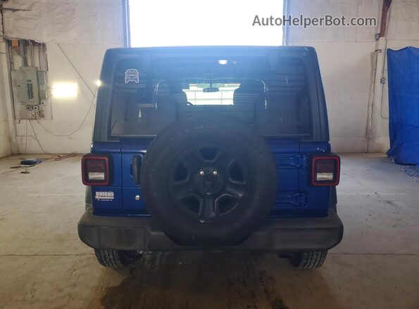 1C4HJXDN6JW241140 2018 JEEP WRANGLER Blue Սալոնի դիմացի տեսք