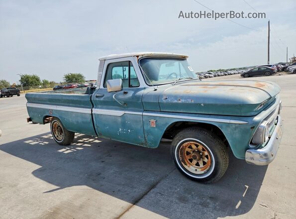 4C154S143995 1964 CHEVROLET PICKUP Turquoise Front right