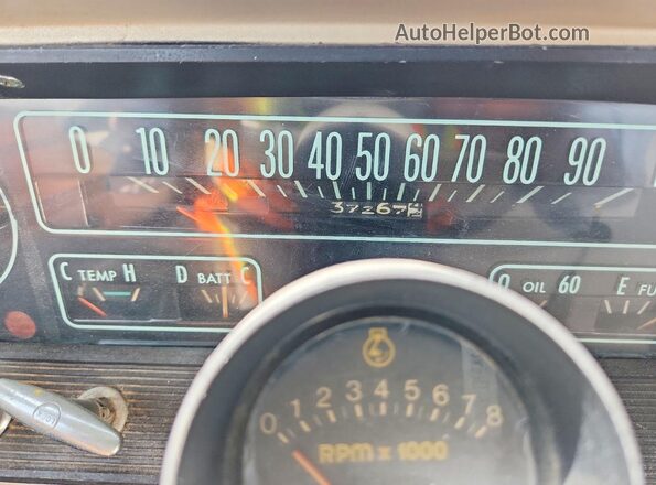 4C154S143995 1964 CHEVROLET PICKUP Turquoise Instrument cluster view
