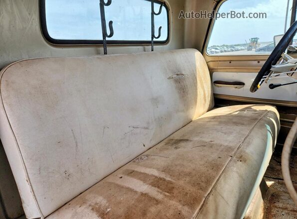 4C154S143995 1964 CHEVROLET PICKUP Turquoise Rear seats view