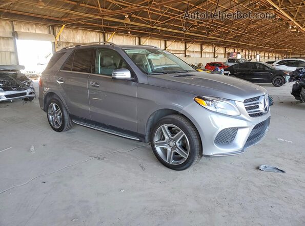 4JGDA0EB1GA707780 2016 MERCEDES-BENZ GLE Gray Przód prawy