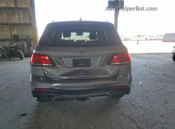 4JGDA0EB1GA707780 2016 MERCEDES-BENZ GLE Gray Widok z tyłu