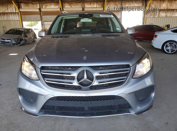 4JGDA0EB1GA707780 2016 MERCEDES-BENZ GLE Gray Widok z przodu