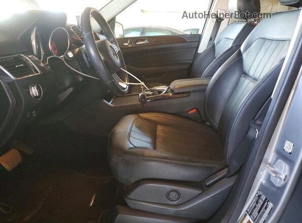 4JGDA0EB1GA707780 2016 MERCEDES-BENZ GLE Gray Widok wnętrza z przodu