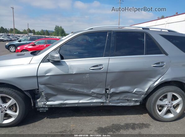 4JGDA0EB5GA677036 2016 MERCEDES-BENZ GLE 300D Gray Widok z przodu